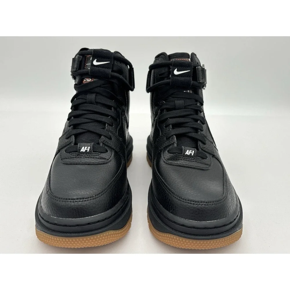 Nike Air Force 1 High Utility 2.0 Black Medium Brown 2021 DC3584-001 Full Box